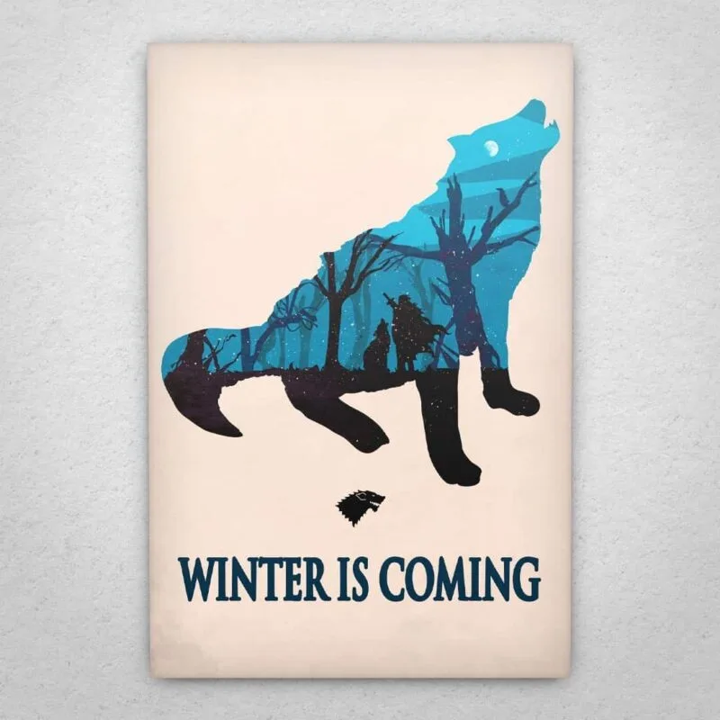 Cuadro de Game of Thrones - Stark