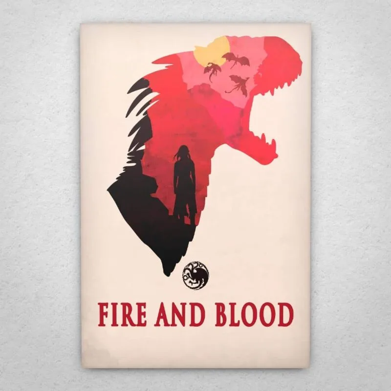 Cuadro de Game of Thrones - Targaryen