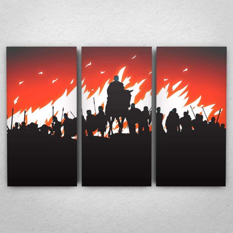 Cuadro de Game of Thrones – White walkers