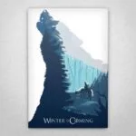 Cuadro de Game of Thrones - Winter is coming