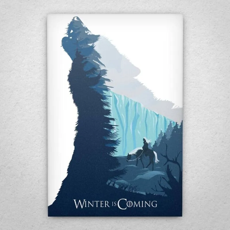 Cuadro de Game of Thrones - Winter is coming