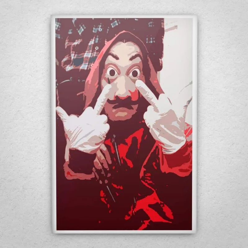 Cuadro de Casa de Papel - 02