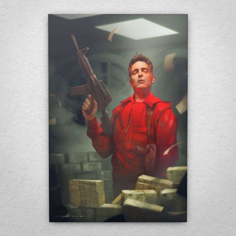 Cuadro de Casa de Papel – Berlín