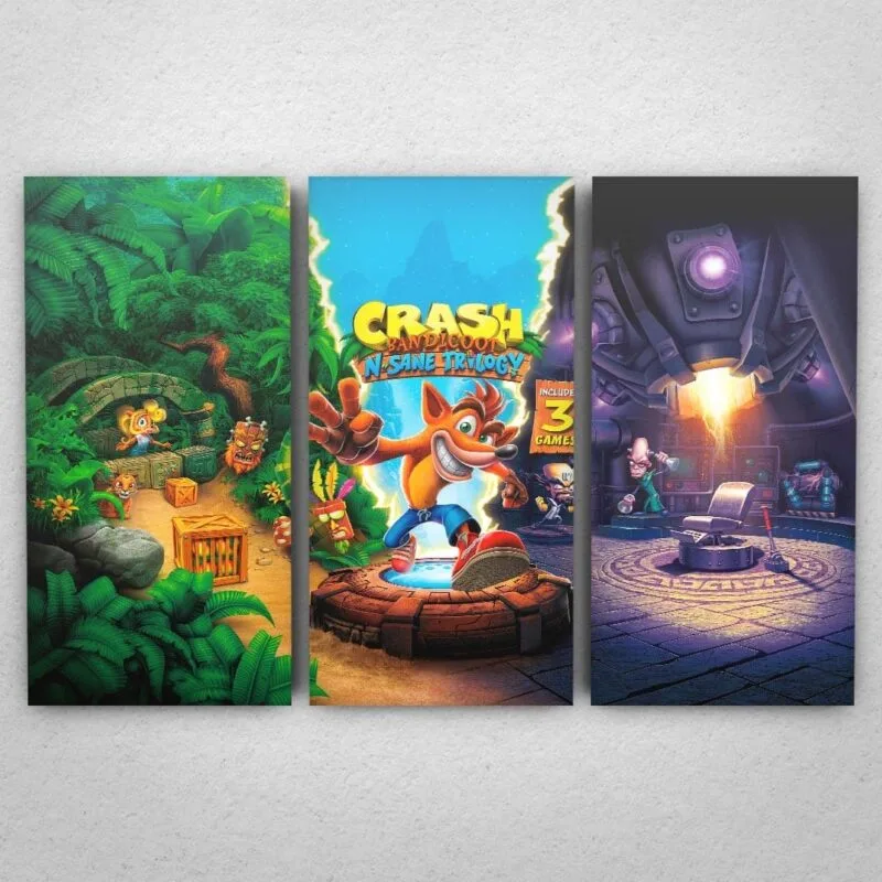 Cuadro de Crash Bandicoot