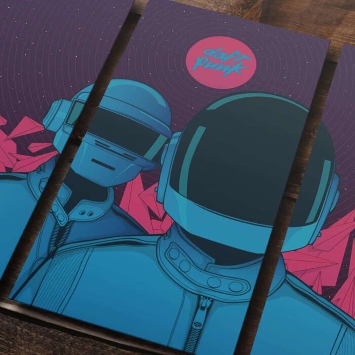 Cuadro de Daft Punk – 02
