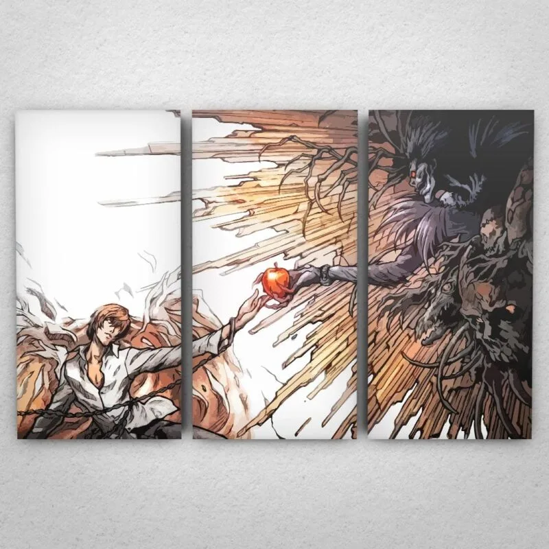 Cuadro de Death Note - Manzana