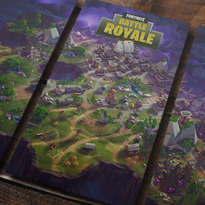 Cuadro de Fortnite – Mapa