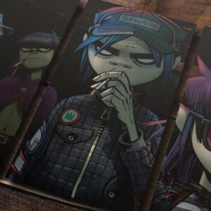 Cuadro de Gorillaz – 01