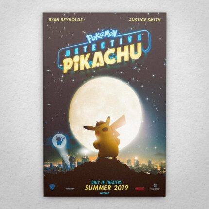 Cuadro de Pokemon – Detective Pikachu – 01