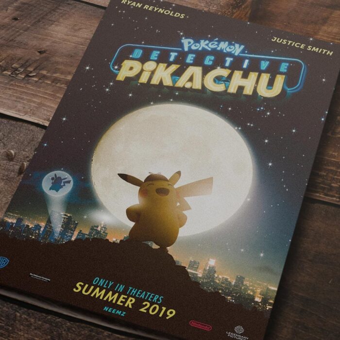 Cuadro de Pokemon – Detective Pikachu – 01