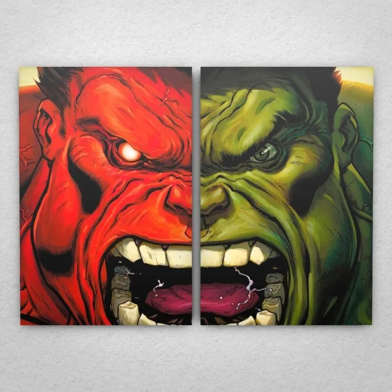 Cuadro de Hulk - 01
