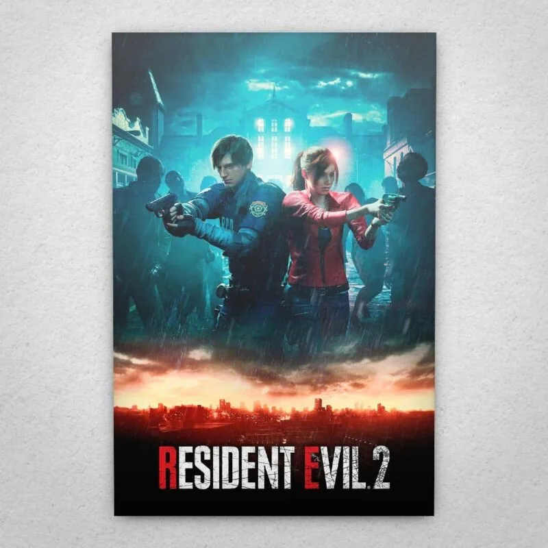 Cuadro de Resident Evil 2 - 01