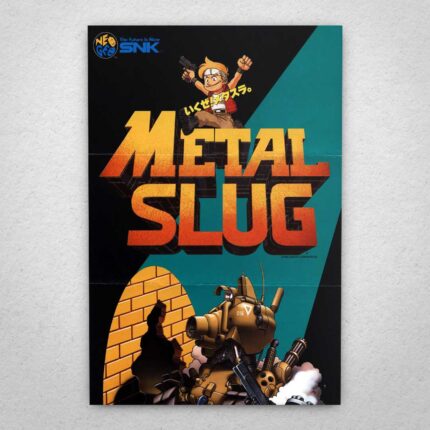 Cuadro de Metal Slug