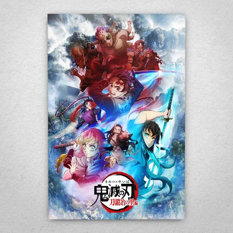 Cuadro de Demon Slayer - Swordsmith Village