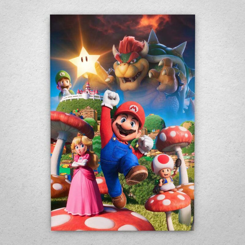 Cuadro de Super Mario Bros – Película – 01