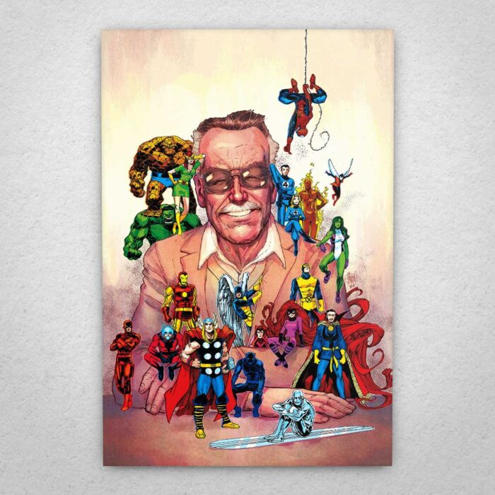 Cuadro de Stan Lee