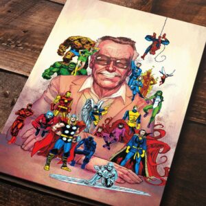 Cuadro de Stan Lee