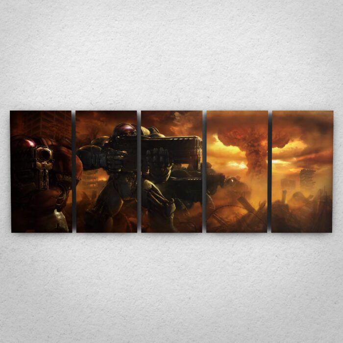 Cuadro de StarCraft – Marines