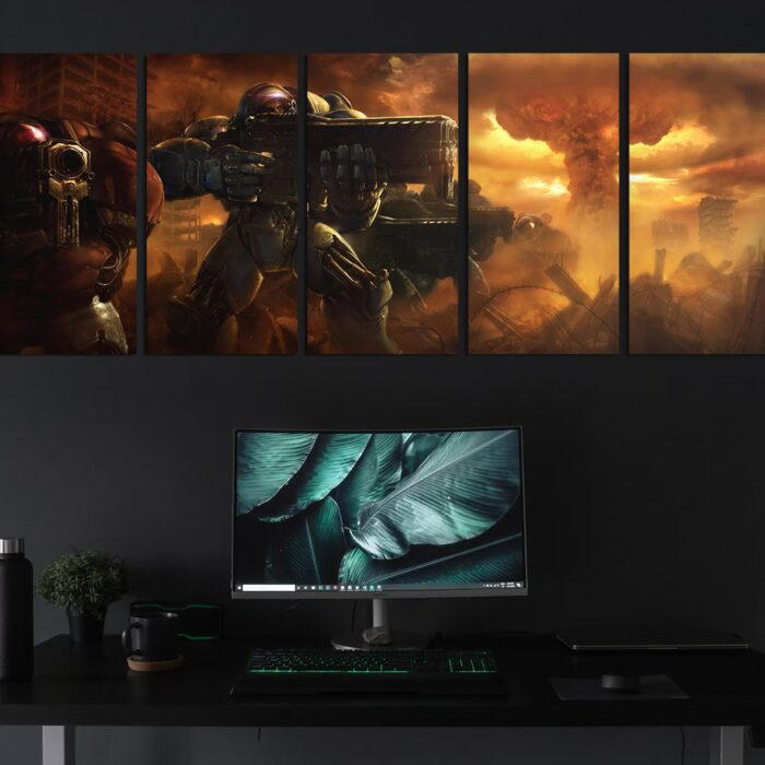Cuadro de StarCraft – Marines