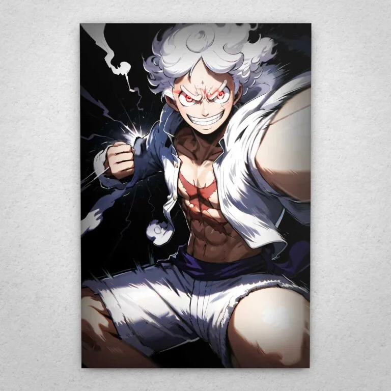 Cuadro de One Piece - Luffy Gear 5 - 01