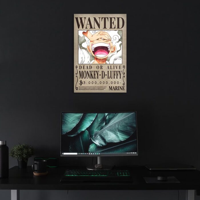 Cuadro de One Piece – Luffy Gear 5 Wanted