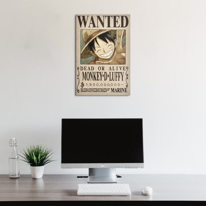 Cuadro de One Piece – Luffy Wanted