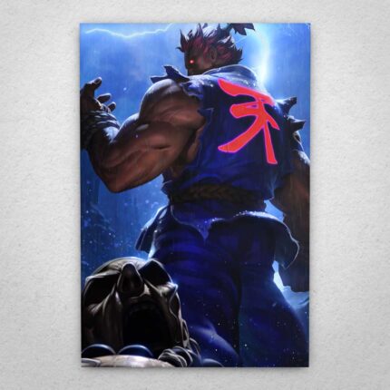 Cuadro de Street Fighter – Akuma