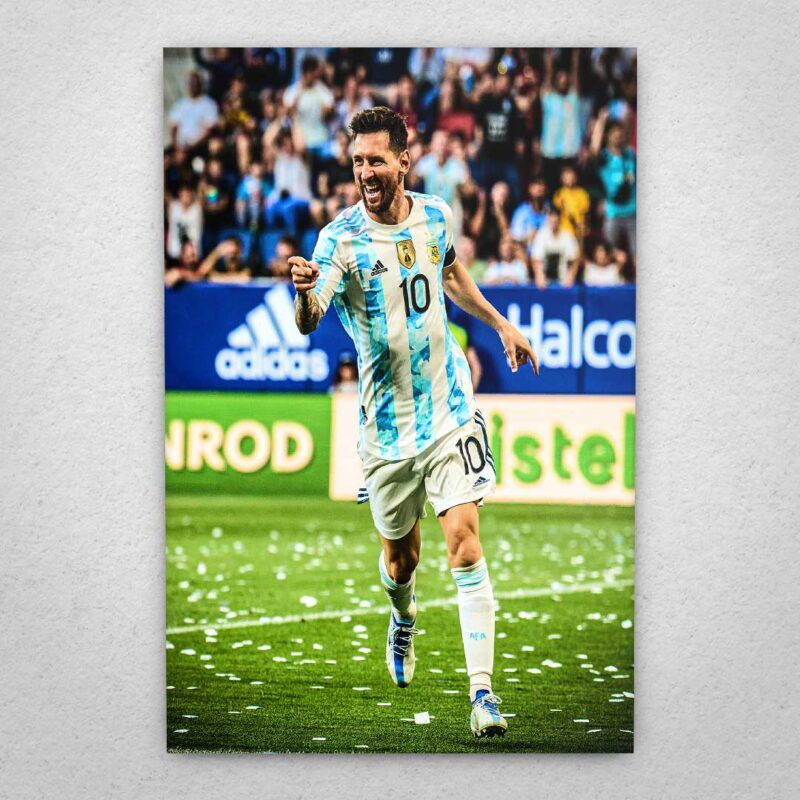 Cuadro de Messi – Argentina – 02