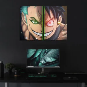 Cuadro de One Piece – Zoro y Luffy