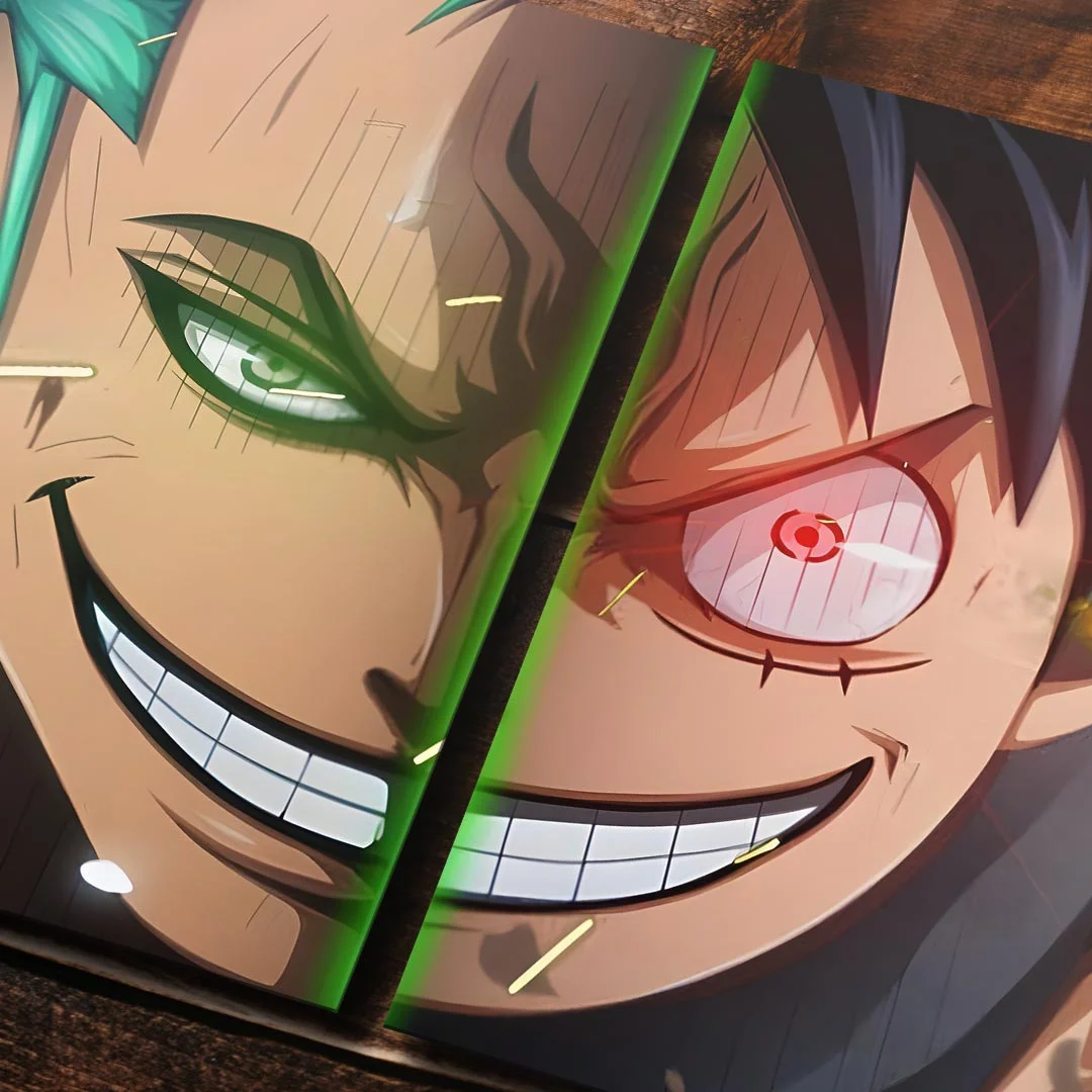 Cuadro de One Piece – Zoro y Luffy