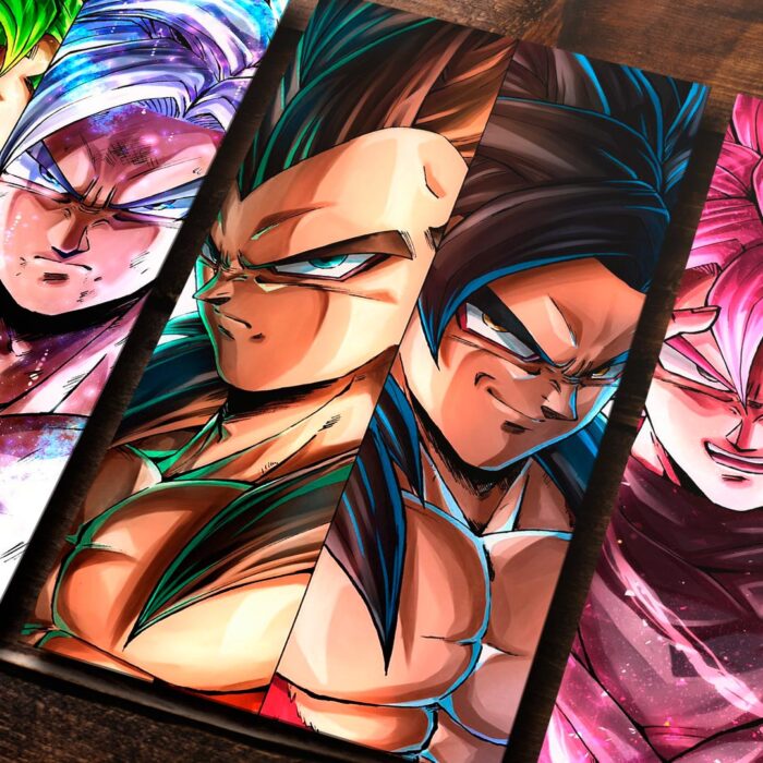 Cuadro de Dragon Ball – Saiyajines