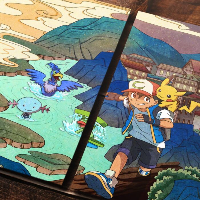 Cuadro de Pokemon – Ash y Pikachu – 02