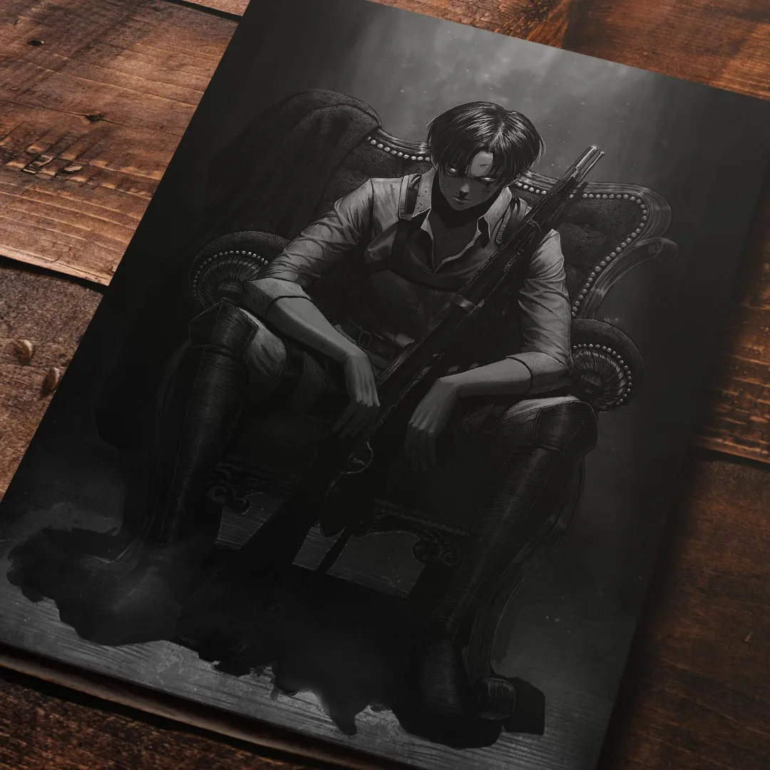 Cuadro de Attack on Titan - Levi - 07