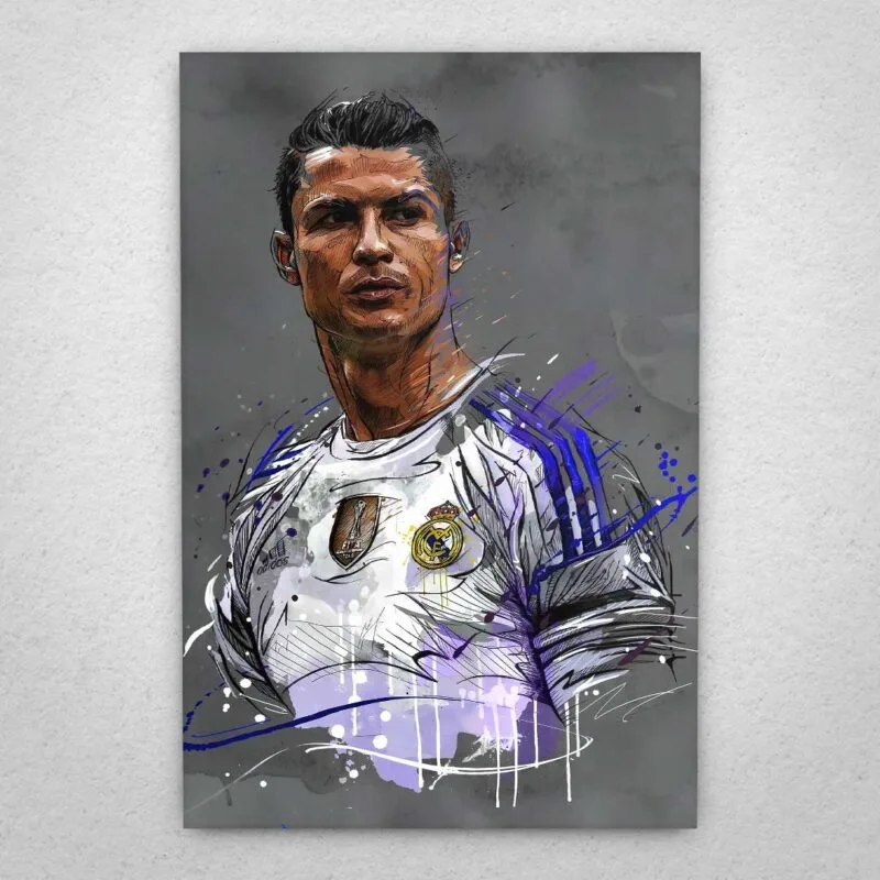 Cuadro de Cristiano Ronaldo - 01