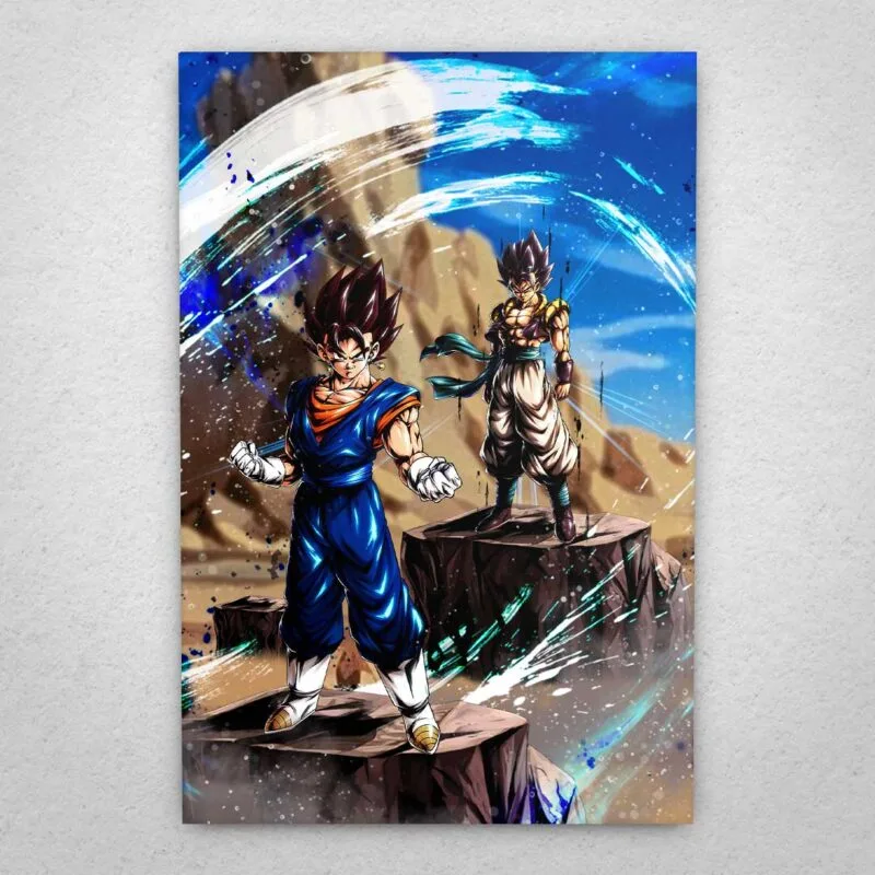 Cuadro de Dragon Ball Z - Vegetto y Gogeta