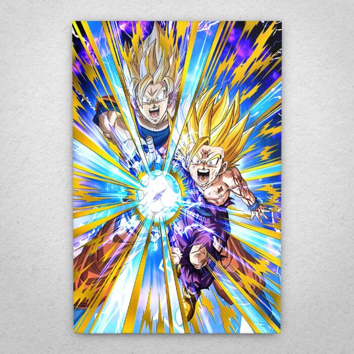 Cuadro de Dragon Ball Z – Goku y Gohan – 01