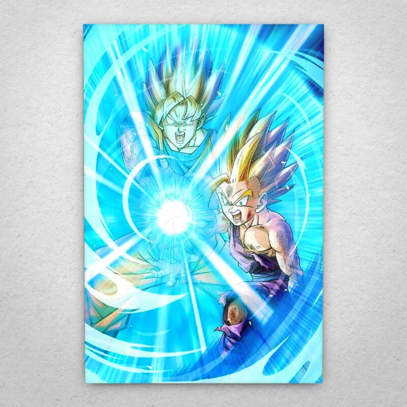 Cuadro de Dragon Ball Z – Goku y Gohan – 02