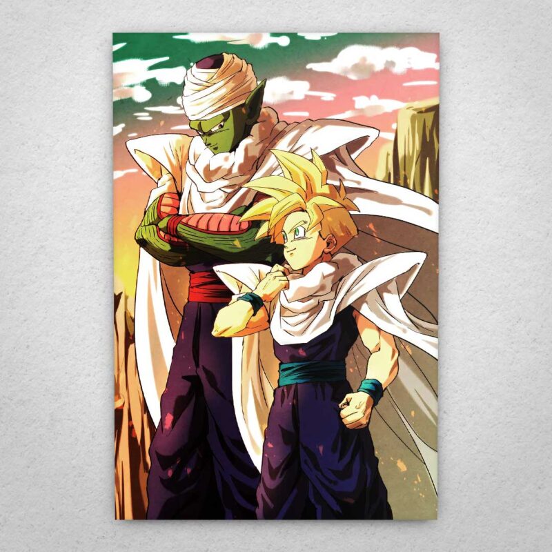 Cuadro de Dragon Ball Z – Piccolo y Gohan – 02