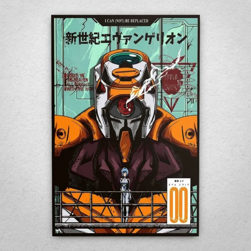 Cuadro de Evangelion - Eva 00 - 01