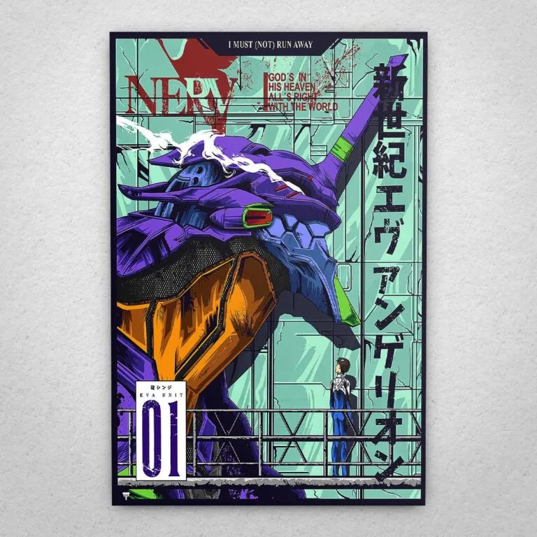 Cuadro de Evangelion - Eva 01
