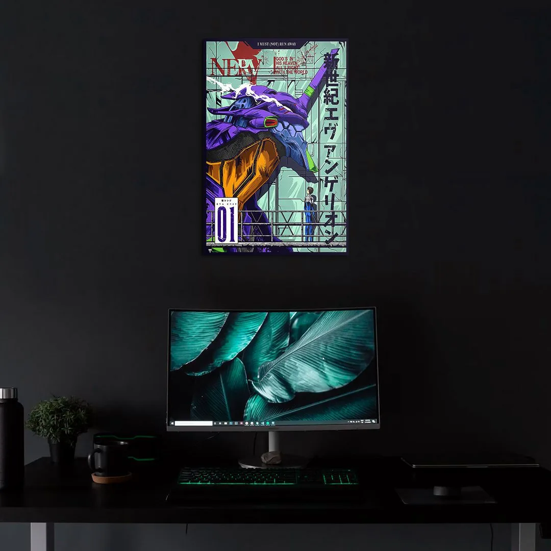 Cuadro de Evangelion - Eva 01