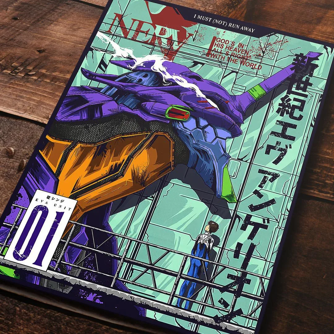 Cuadro de Evangelion – Eva 01