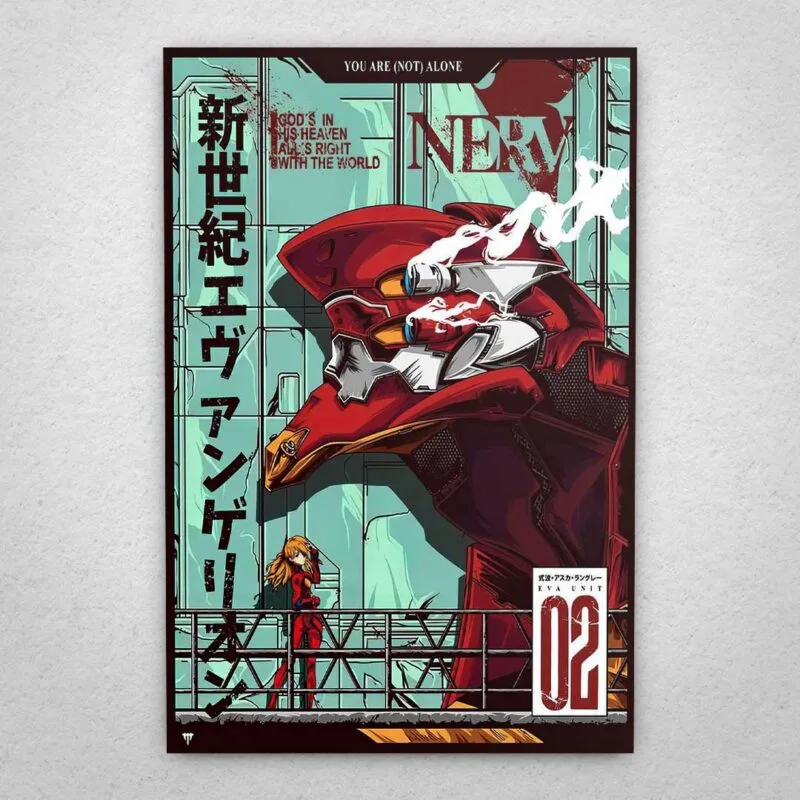 Cuadro de Evangelion - Eva 02 - 01