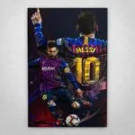 Cuadro de Messi - FC Barcelona - 01