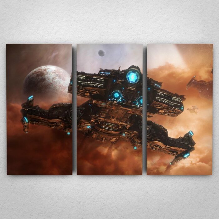 Cuadro de StarCraft – Battlecruiser – 01