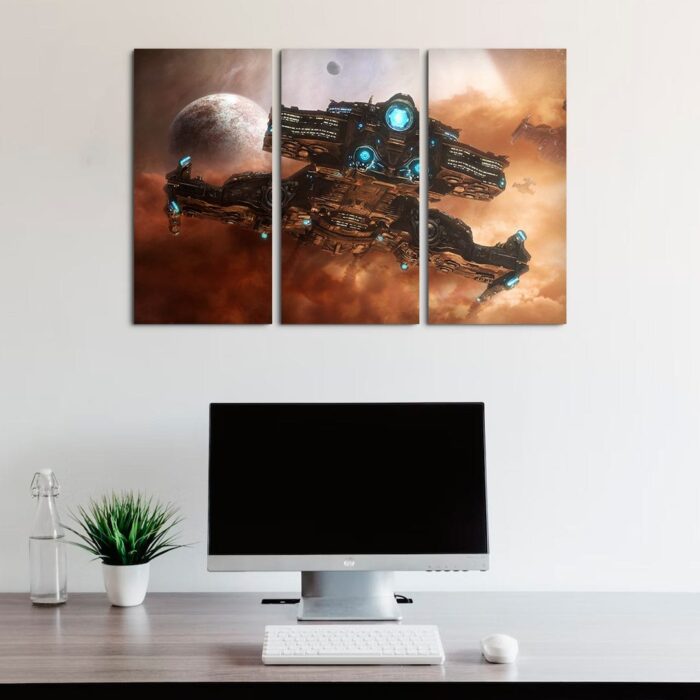 Cuadro de StarCraft – Battlecruiser – 01