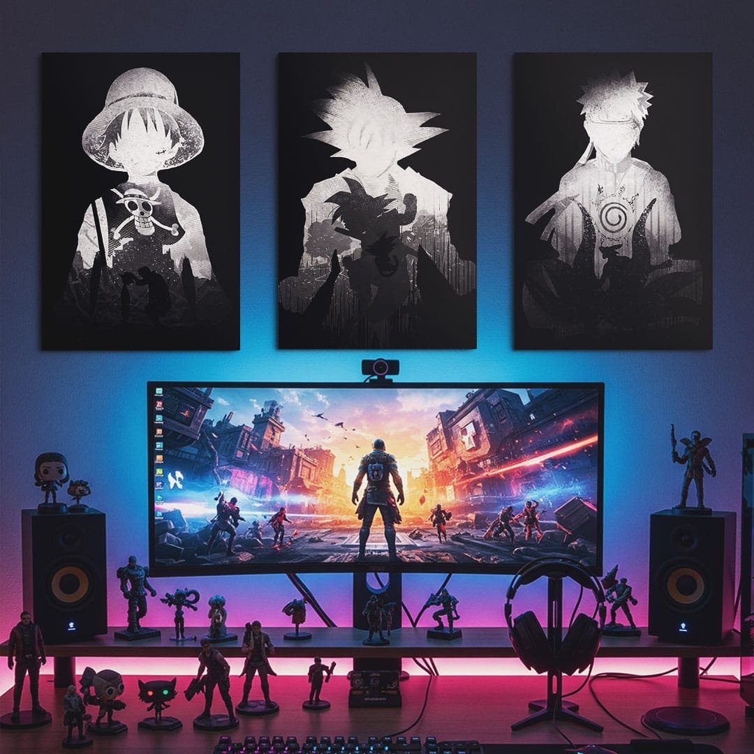 Animes de Peleas - Colección - 01 Cuadro de Colección: Animes de Peleas - 01