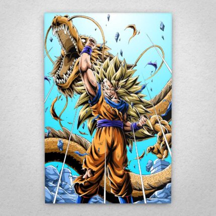 Cuadro de Dragon Ball Z – Goku SSJ 3 – 01