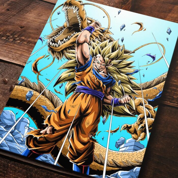 Cuadro de Dragon Ball Z – Goku SSJ 3 – 01