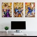 Cuadro de Colección: Dragon Ball Z - Saiyayines - 01